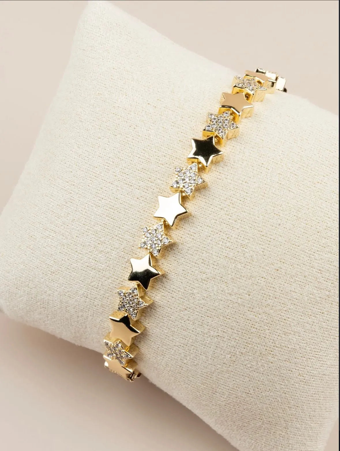 Takıcımm Xuping Gold Sıralı Yıldız Bileklik