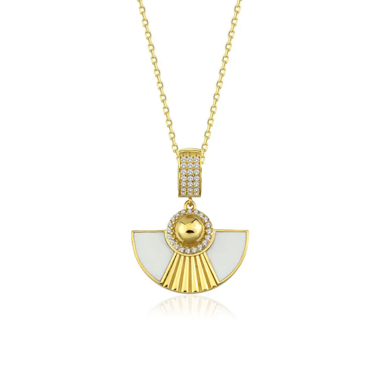 Fan Model Necklace