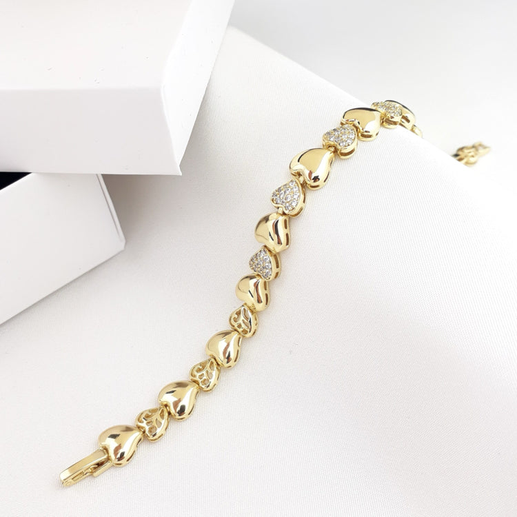 Xuping Heart Figured Bracelet